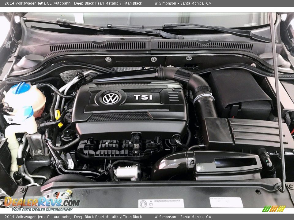 2014 Volkswagen Jetta GLI Autobahn 2.0 Liter FSI Turbocharged DOHC 16-Valve VVT 4 Cylinder Engine Photo #9