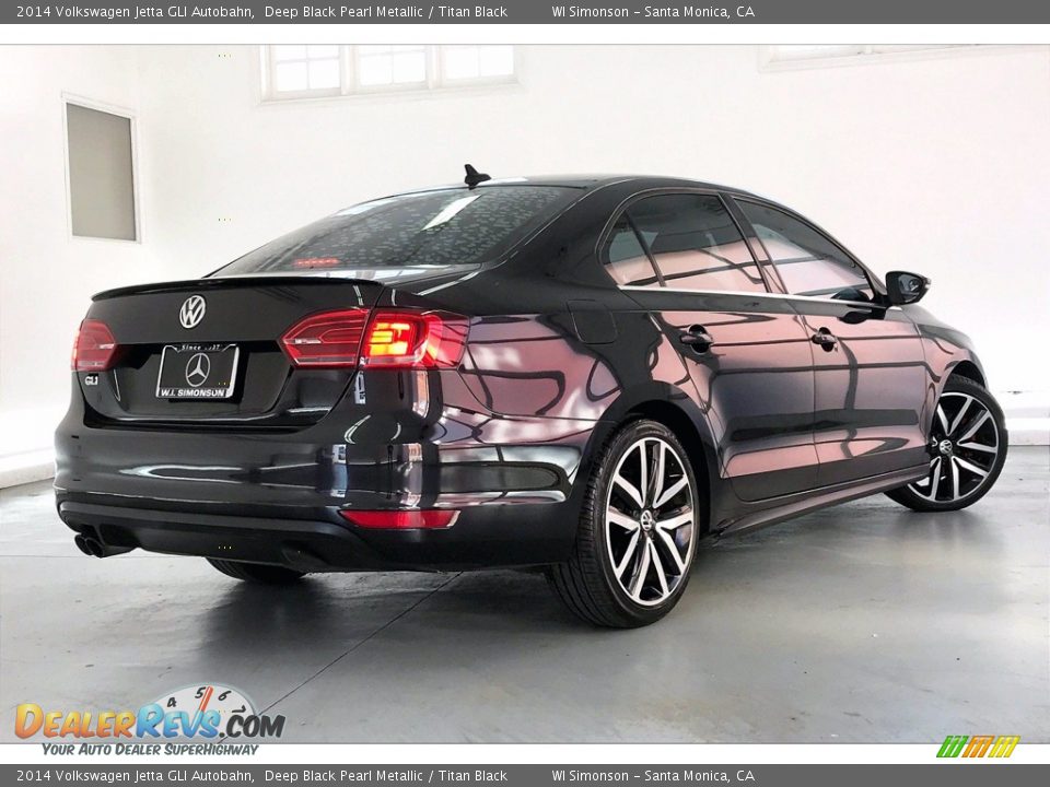 Deep Black Pearl Metallic 2014 Volkswagen Jetta GLI Autobahn Photo #13