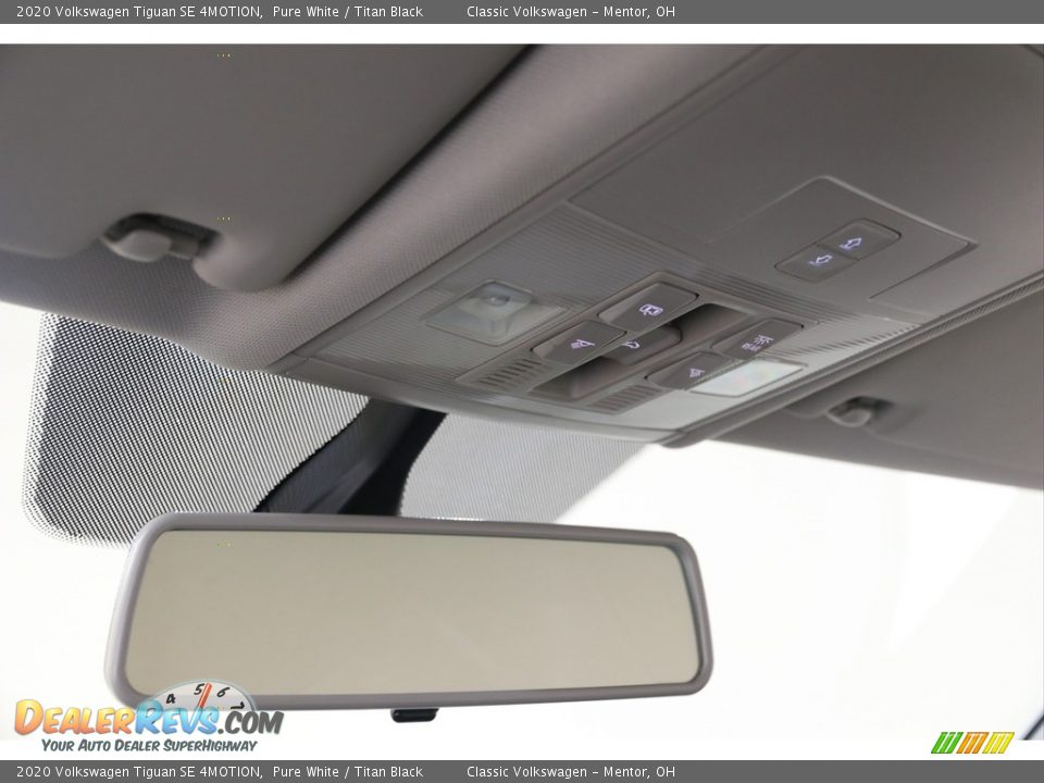2020 Volkswagen Tiguan SE 4MOTION Pure White / Titan Black Photo #8