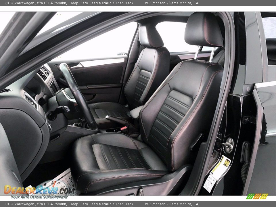 Front Seat of 2014 Volkswagen Jetta GLI Autobahn Photo #18