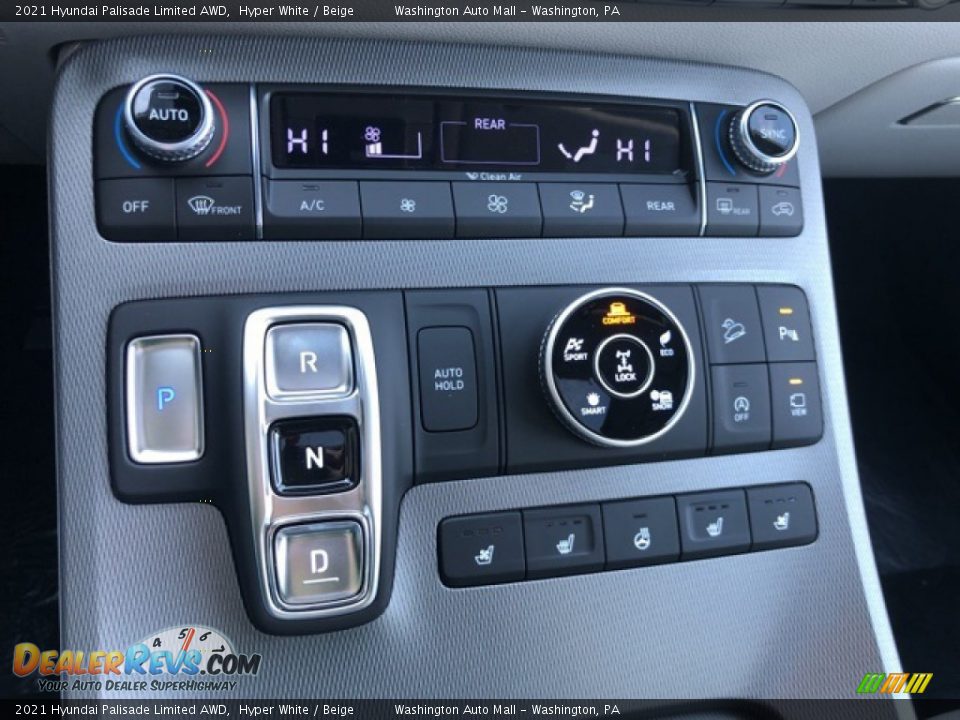 2021 Hyundai Palisade Limited AWD Hyper White / Beige Photo #14