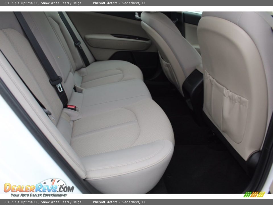 Rear Seat of 2017 Kia Optima LX Photo #26