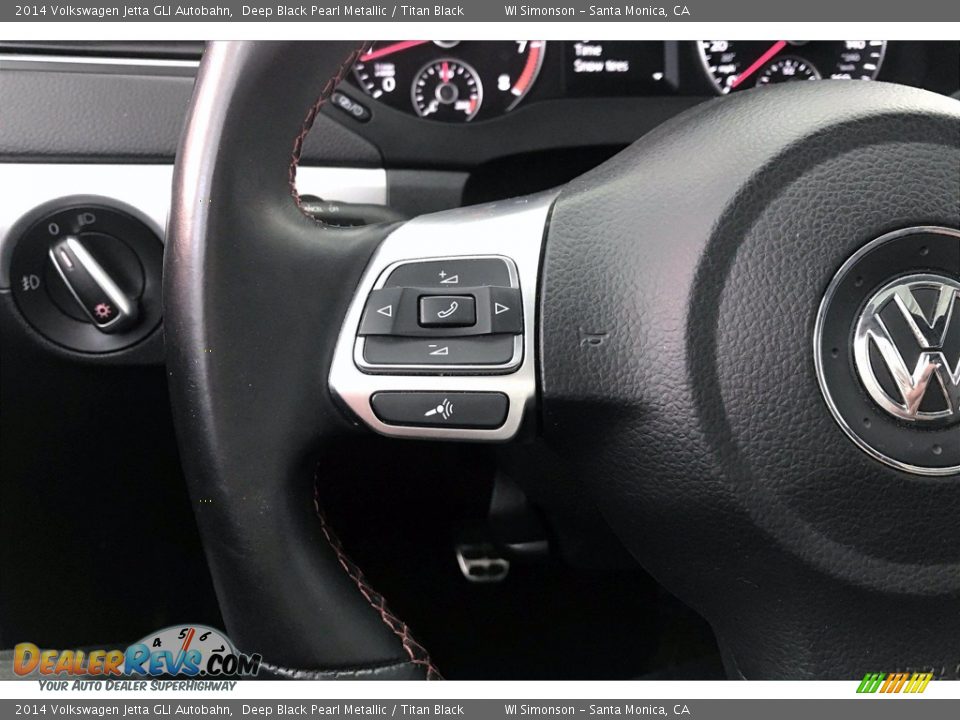 2014 Volkswagen Jetta GLI Autobahn Steering Wheel Photo #21