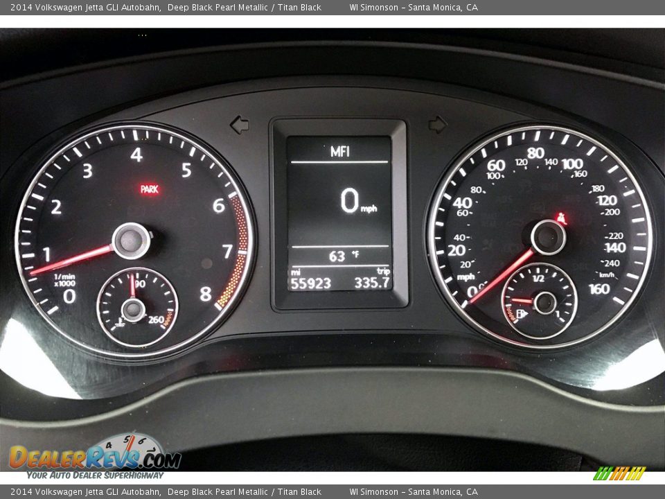 2014 Volkswagen Jetta GLI Autobahn Gauges Photo #23