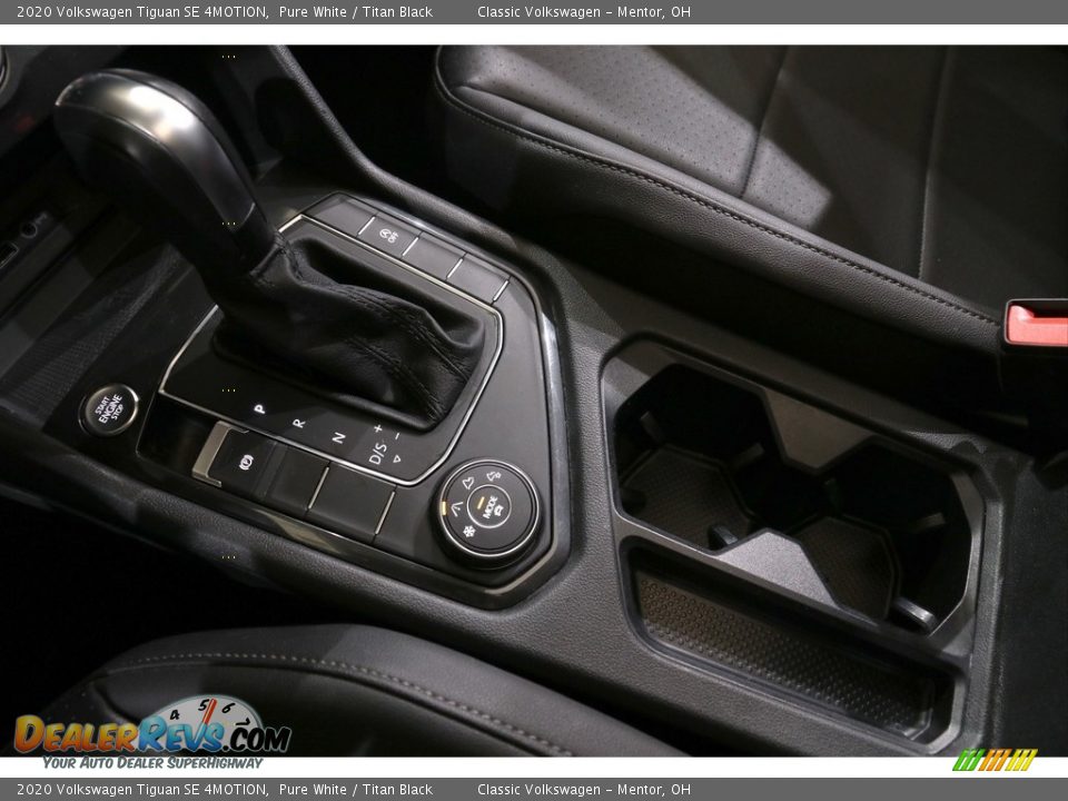 2020 Volkswagen Tiguan SE 4MOTION Pure White / Titan Black Photo #23