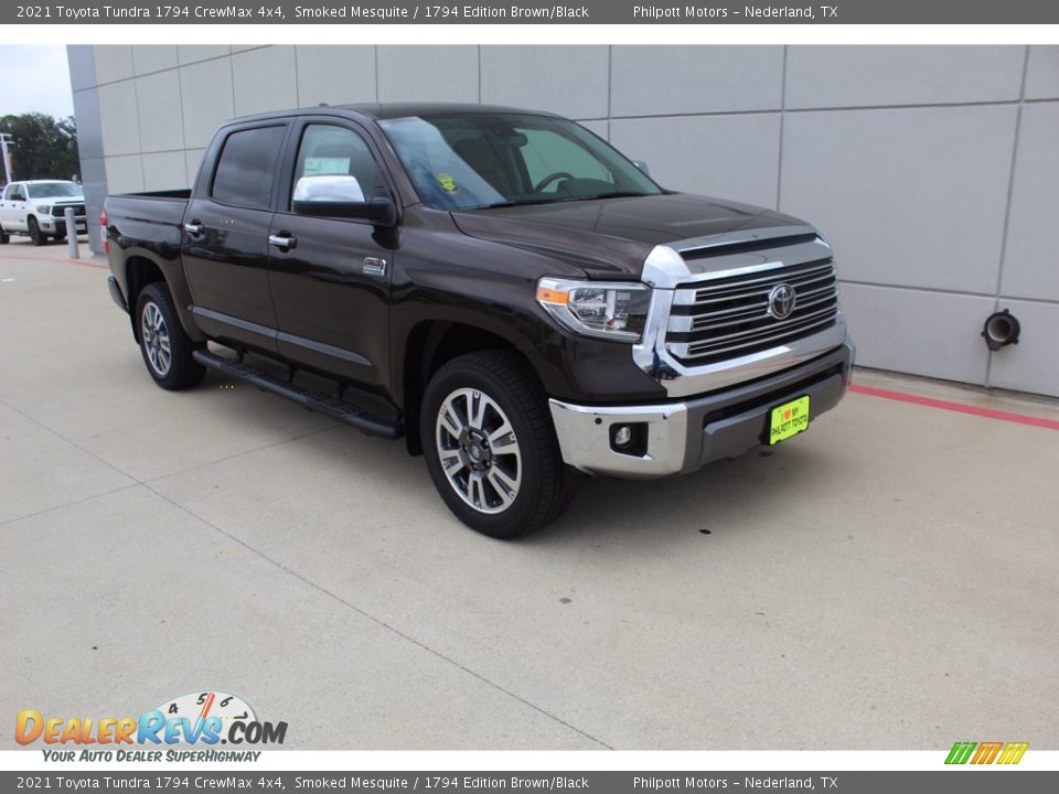 2021 Toyota Tundra 1794 CrewMax 4x4 Smoked Mesquite / 1794 Edition Brown/Black Photo #2