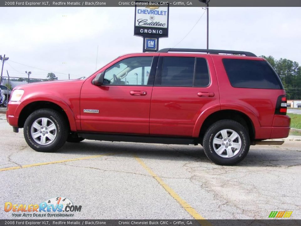 2008 Ford Explorer XLT Redfire Metallic / Black/Stone Photo #1