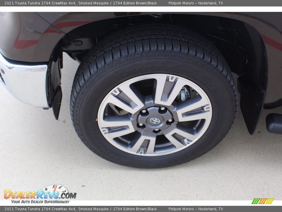 2021 Toyota Tundra 1794 CrewMax 4x4 Smoked Mesquite / 1794 Edition Brown/Black Photo #5