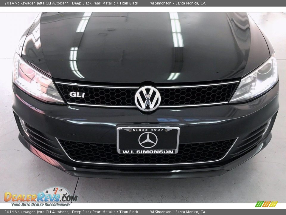 2014 Volkswagen Jetta GLI Autobahn Deep Black Pearl Metallic / Titan Black Photo #30