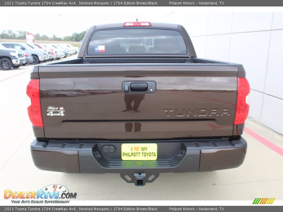2021 Toyota Tundra 1794 CrewMax 4x4 Smoked Mesquite / 1794 Edition Brown/Black Photo #7