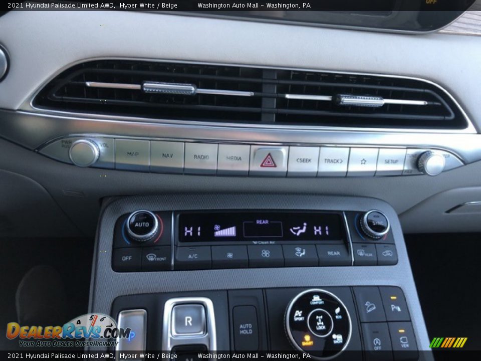 2021 Hyundai Palisade Limited AWD Hyper White / Beige Photo #14