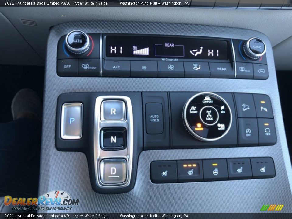 2021 Hyundai Palisade Limited AWD Hyper White / Beige Photo #15