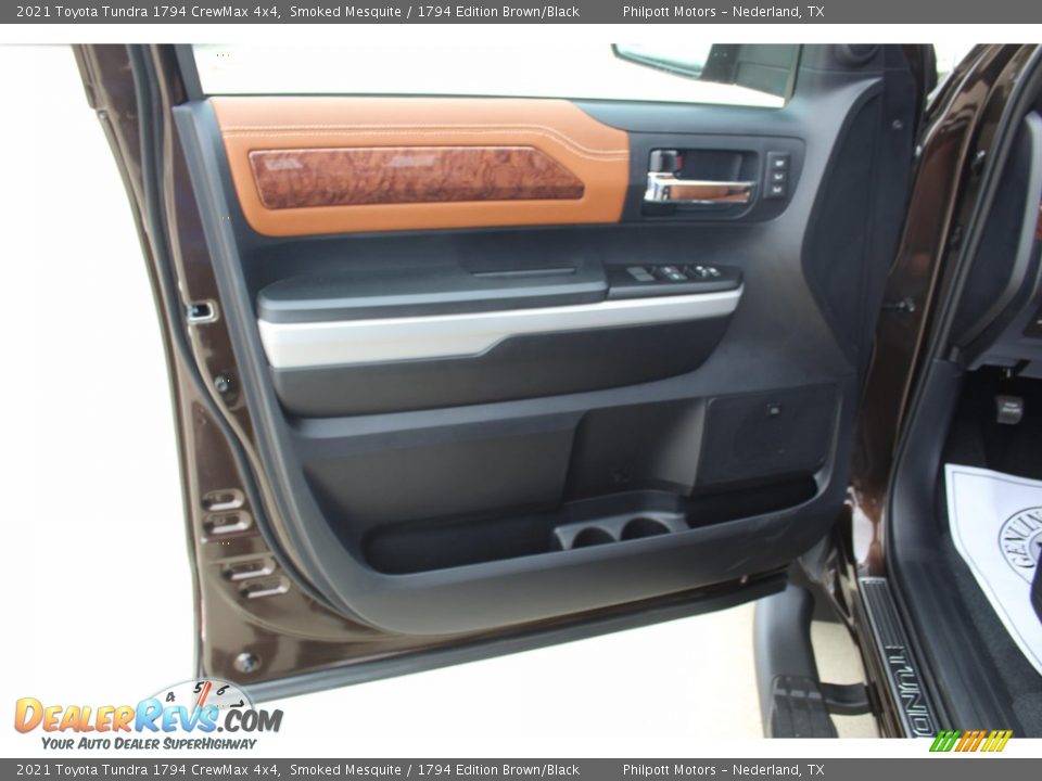 2021 Toyota Tundra 1794 CrewMax 4x4 Smoked Mesquite / 1794 Edition Brown/Black Photo #9