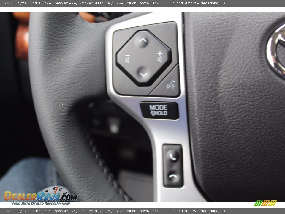 2021 Toyota Tundra 1794 CrewMax 4x4 Smoked Mesquite / 1794 Edition Brown/Black Photo #11