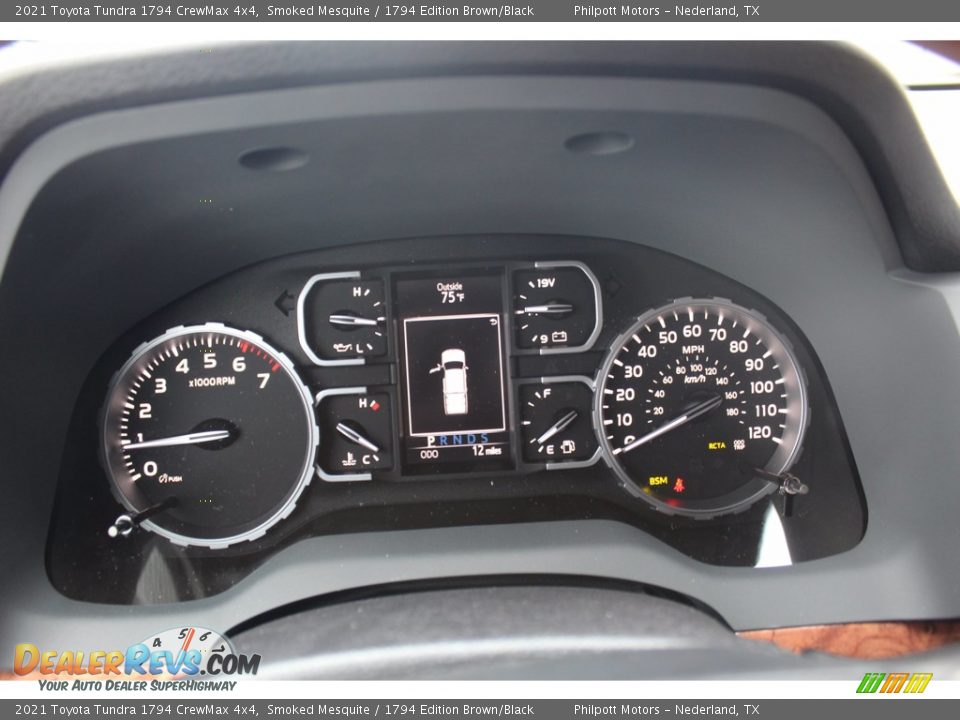 2021 Toyota Tundra 1794 CrewMax 4x4 Smoked Mesquite / 1794 Edition Brown/Black Photo #13