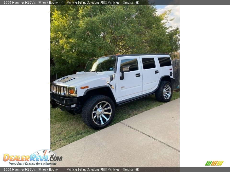 2006 Hummer H2 SUV White / Ebony Photo #1