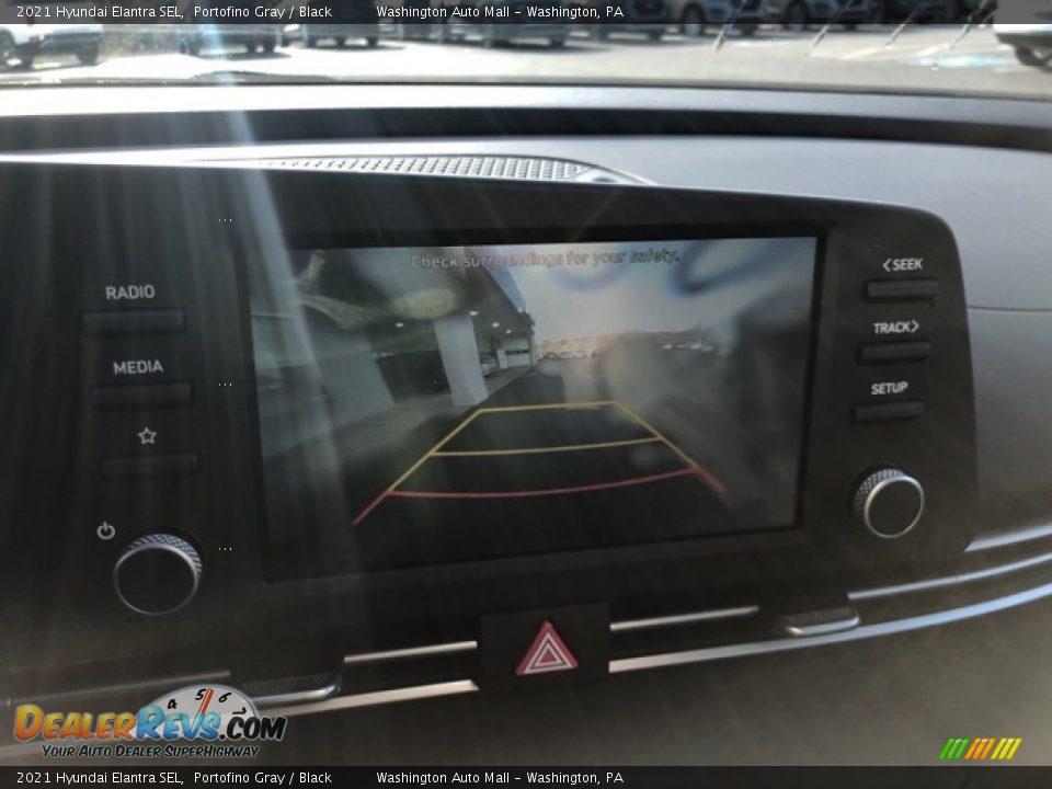 2021 Hyundai Elantra SEL Portofino Gray / Black Photo #5