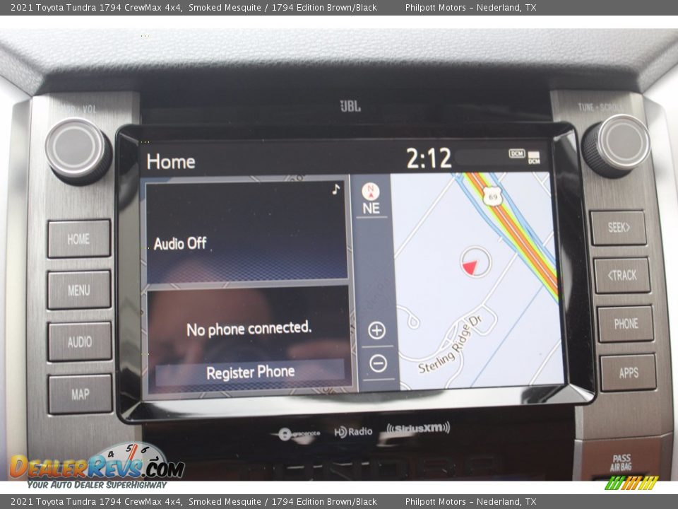 2021 Toyota Tundra 1794 CrewMax 4x4 Smoked Mesquite / 1794 Edition Brown/Black Photo #15