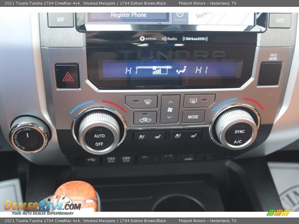 2021 Toyota Tundra 1794 CrewMax 4x4 Smoked Mesquite / 1794 Edition Brown/Black Photo #16