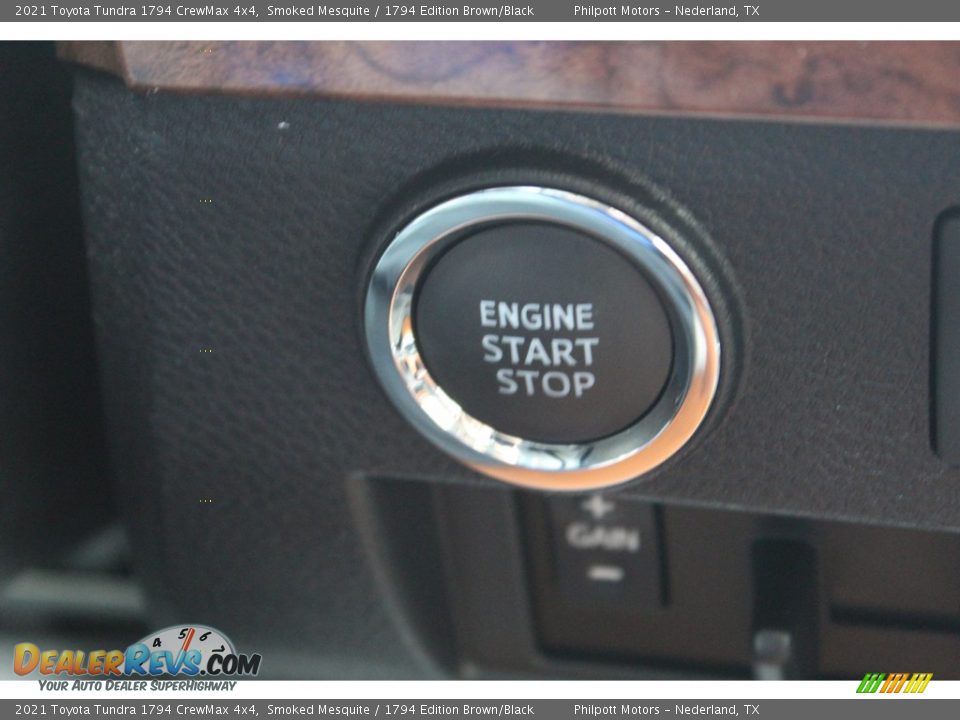 2021 Toyota Tundra 1794 CrewMax 4x4 Smoked Mesquite / 1794 Edition Brown/Black Photo #17