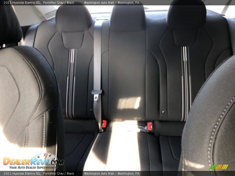 2021 Hyundai Elantra SEL Portofino Gray / Black Photo #8