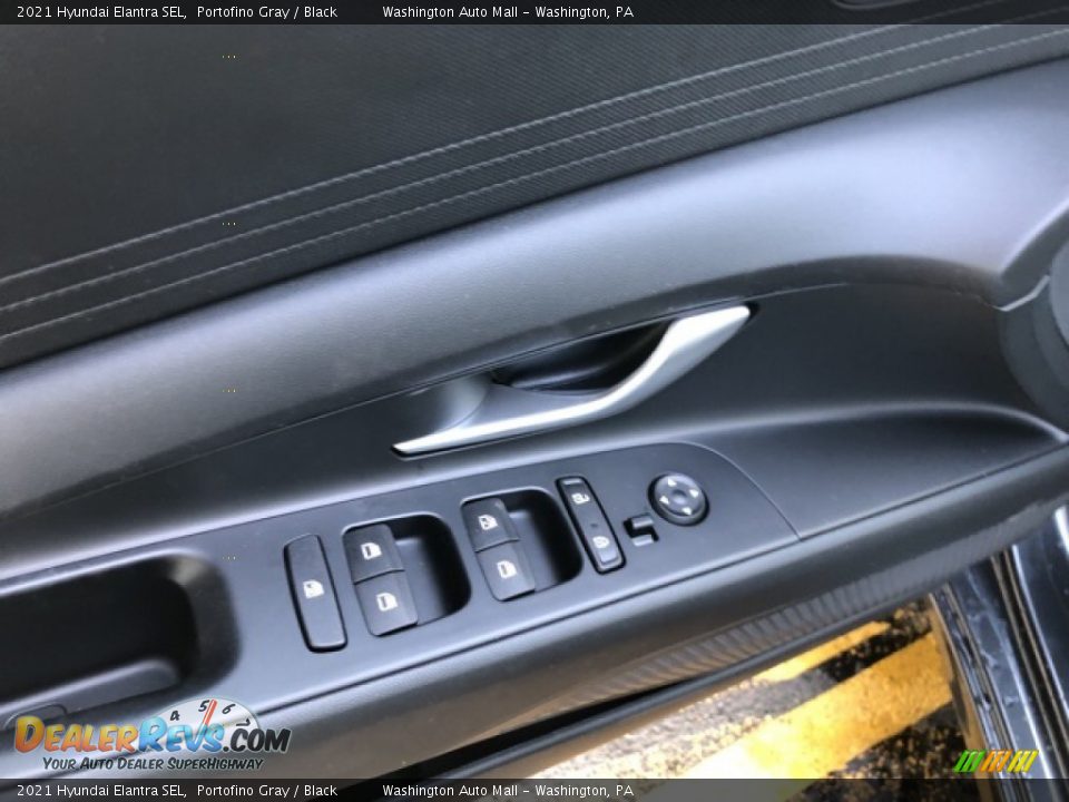 2021 Hyundai Elantra SEL Portofino Gray / Black Photo #10