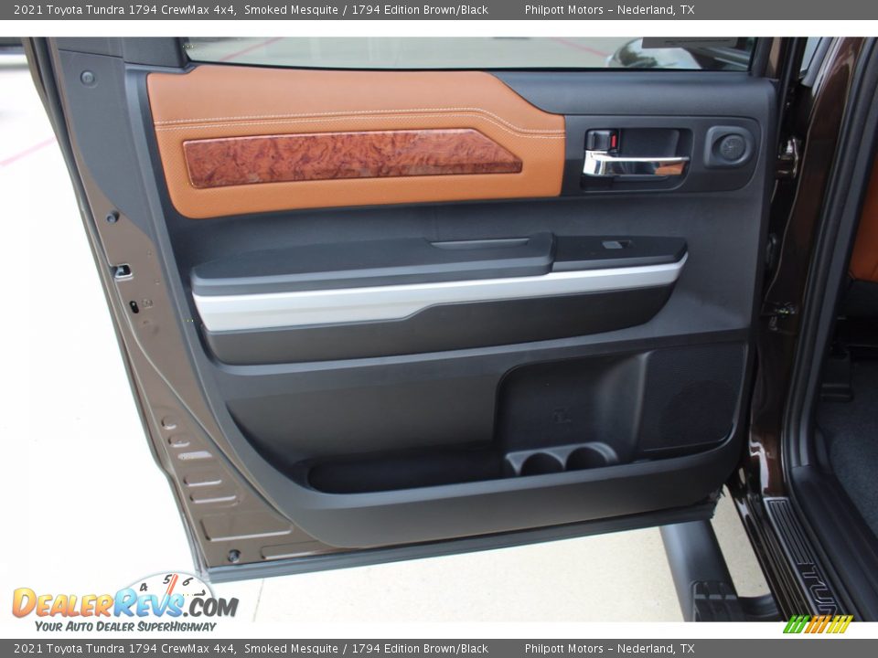 2021 Toyota Tundra 1794 CrewMax 4x4 Smoked Mesquite / 1794 Edition Brown/Black Photo #20
