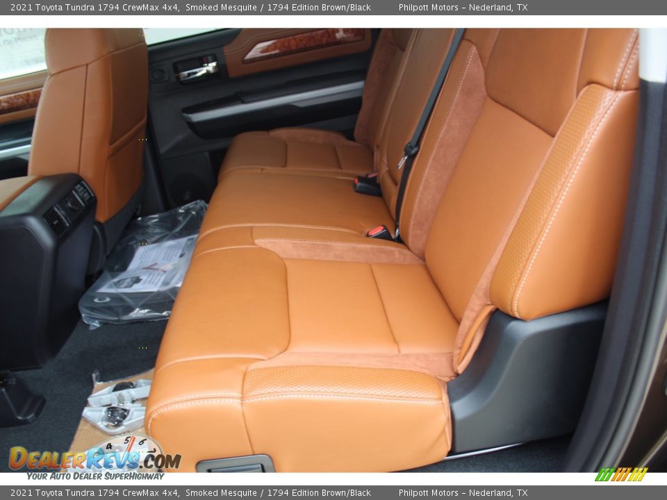 2021 Toyota Tundra 1794 CrewMax 4x4 Smoked Mesquite / 1794 Edition Brown/Black Photo #21