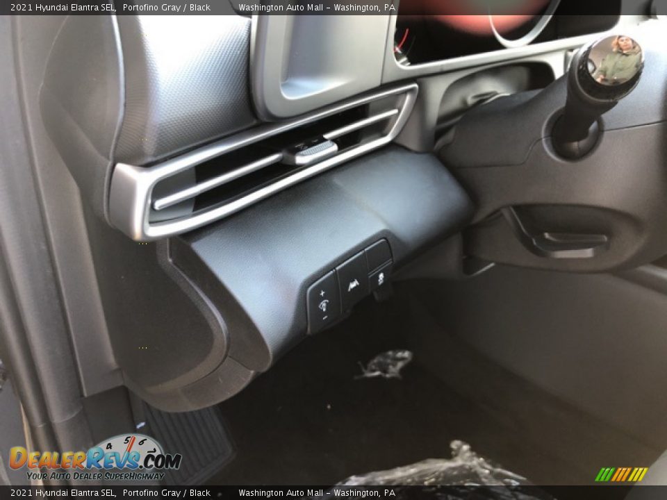 2021 Hyundai Elantra SEL Portofino Gray / Black Photo #12