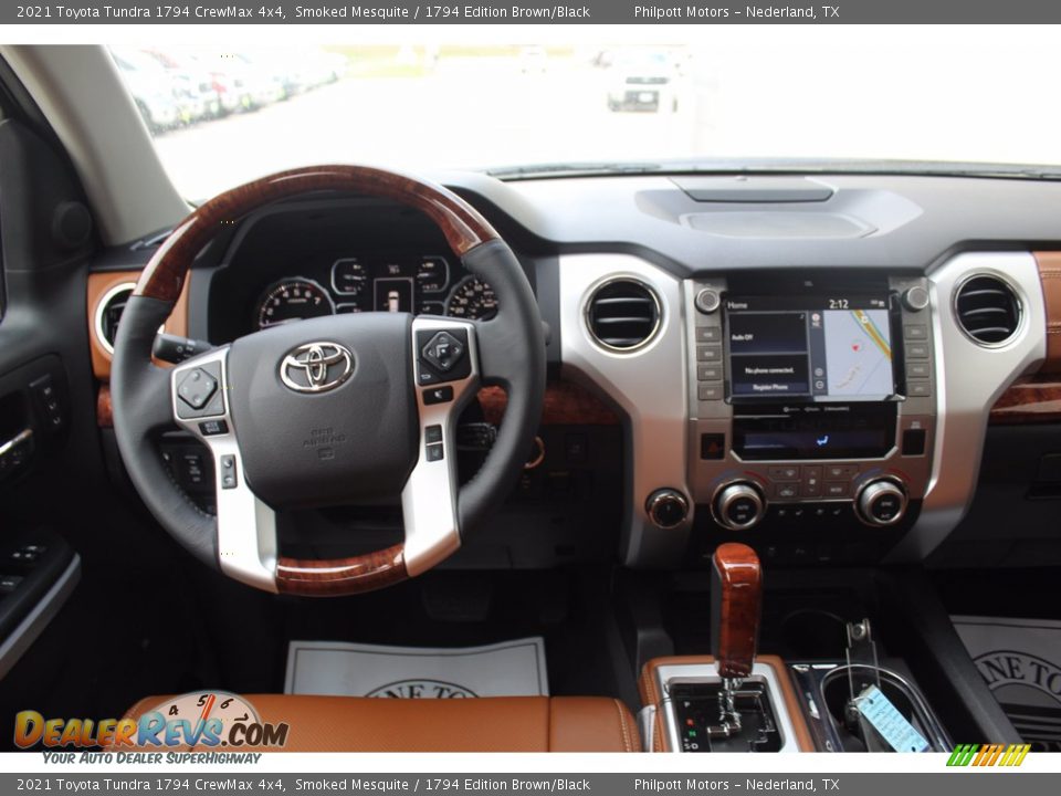 2021 Toyota Tundra 1794 CrewMax 4x4 Smoked Mesquite / 1794 Edition Brown/Black Photo #22
