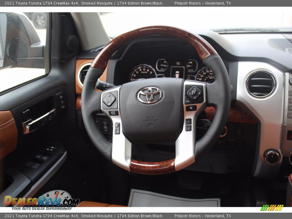 2021 Toyota Tundra 1794 CrewMax 4x4 Smoked Mesquite / 1794 Edition Brown/Black Photo #23