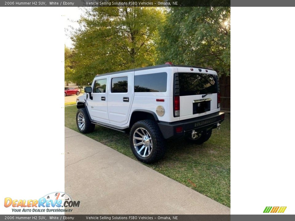 2006 Hummer H2 SUV White / Ebony Photo #16