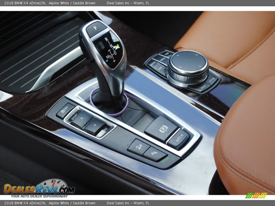 2018 BMW X4 xDrive28i Alpine White / Saddle Brown Photo #12