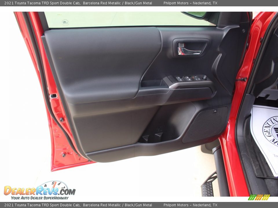 2021 Toyota Tacoma TRD Sport Double Cab Barcelona Red Metallic / Black/Gun Metal Photo #9