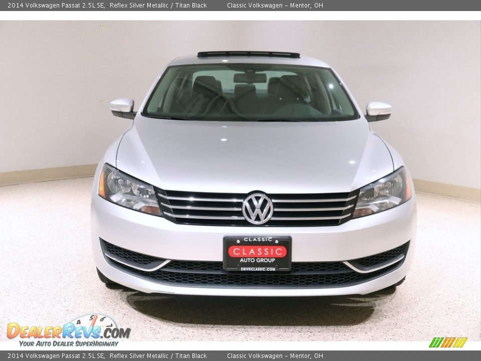 2014 Volkswagen Passat 2.5L SE Reflex Silver Metallic / Titan Black Photo #2