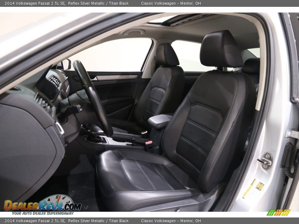 2014 Volkswagen Passat 2.5L SE Reflex Silver Metallic / Titan Black Photo #5