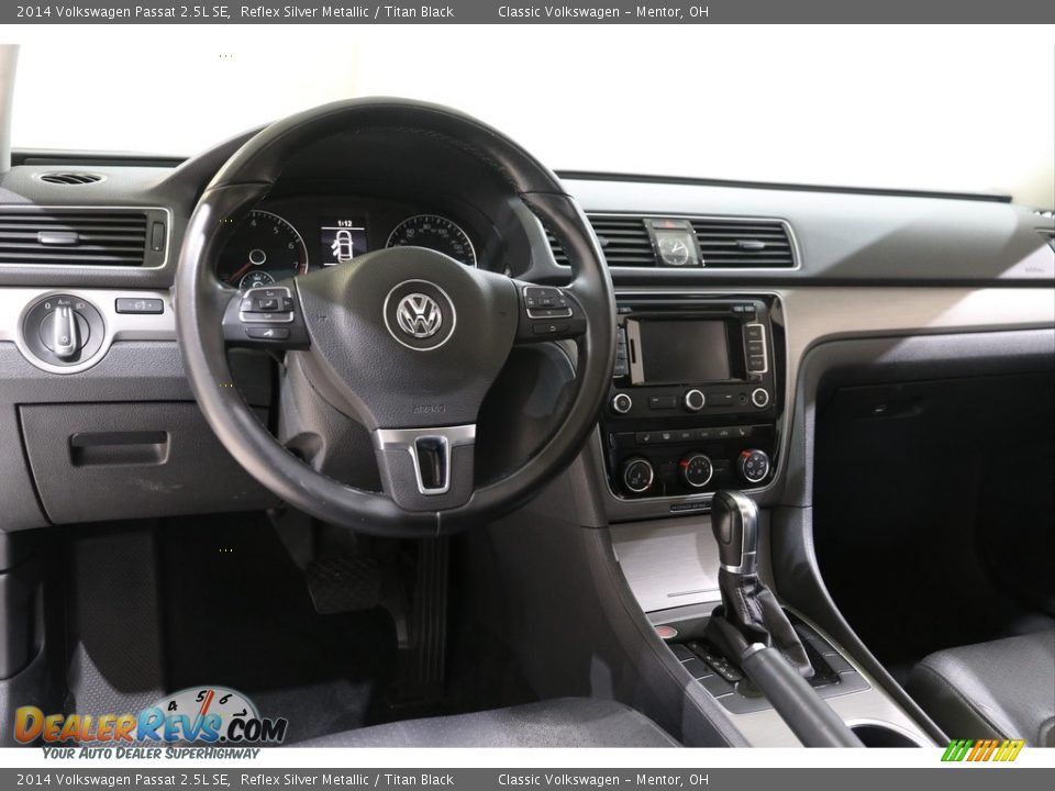 2014 Volkswagen Passat 2.5L SE Reflex Silver Metallic / Titan Black Photo #6
