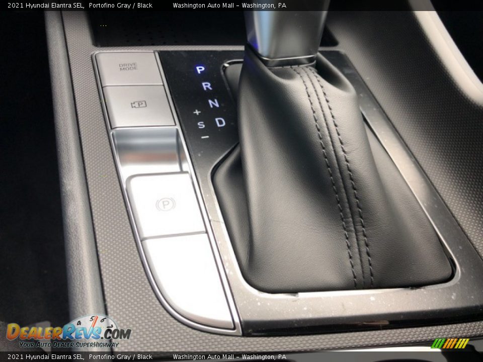 2021 Hyundai Elantra SEL Portofino Gray / Black Photo #15