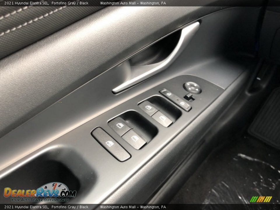 2021 Hyundai Elantra SEL Portofino Gray / Black Photo #16
