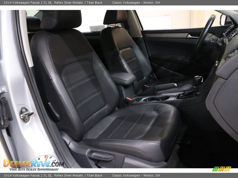 2014 Volkswagen Passat 2.5L SE Reflex Silver Metallic / Titan Black Photo #13