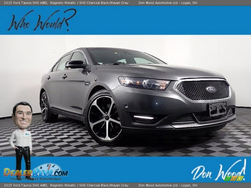 2015 Ford Taurus SHO AWD Magnetic Metallic / SHO Charcoal Black/Mayan Gray Photo #1