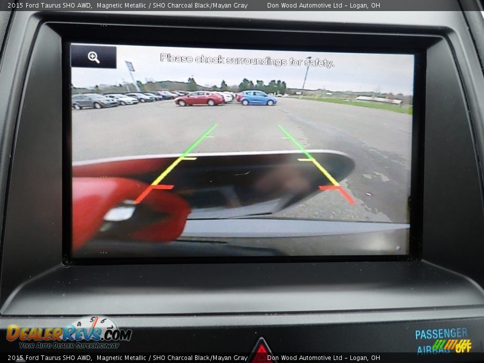 2015 Ford Taurus SHO AWD Magnetic Metallic / SHO Charcoal Black/Mayan Gray Photo #3