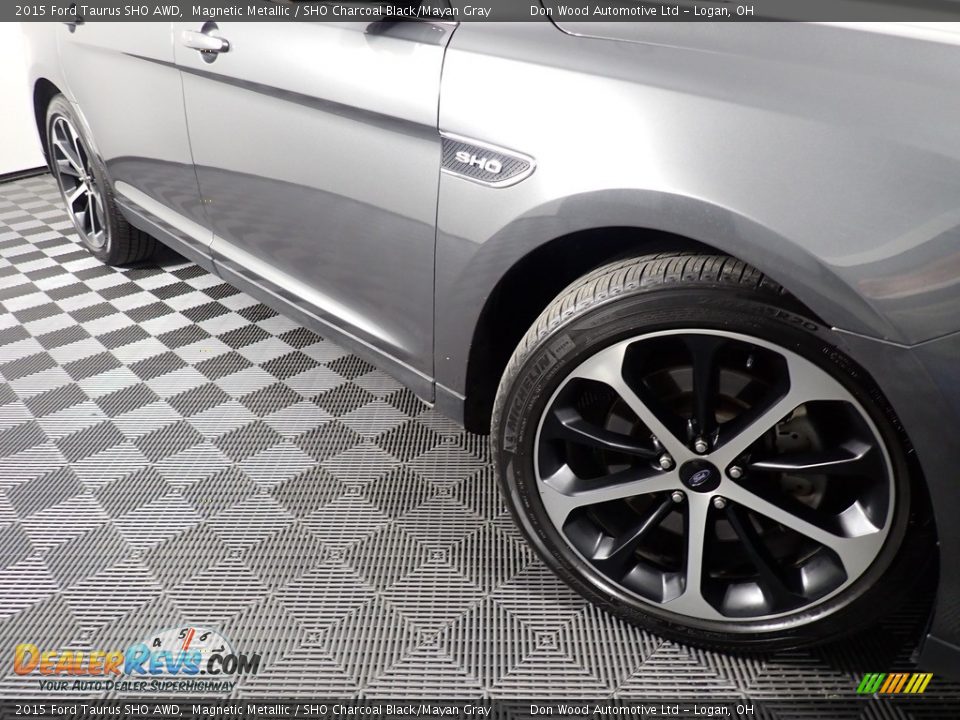 2015 Ford Taurus SHO AWD Magnetic Metallic / SHO Charcoal Black/Mayan Gray Photo #5