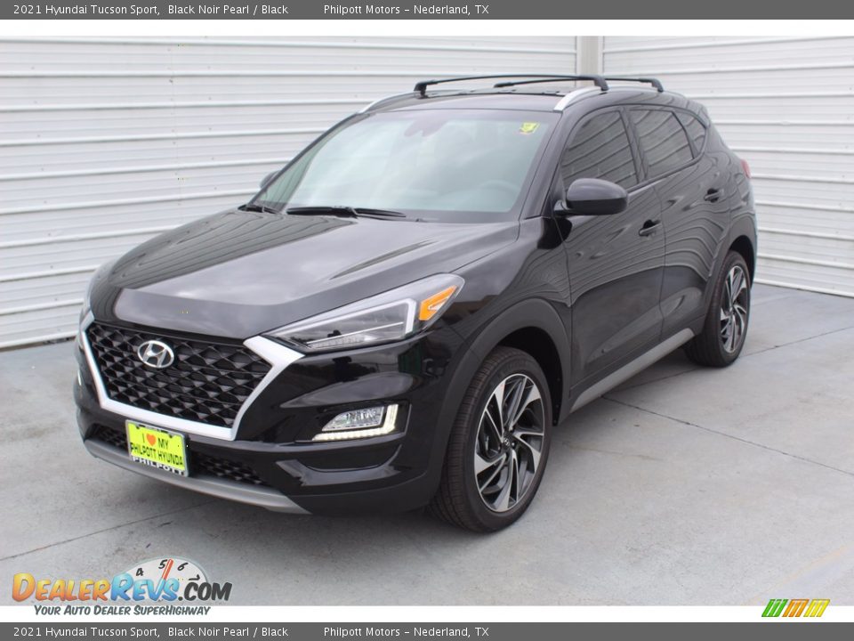 2021 Hyundai Tucson Sport Black Noir Pearl / Black Photo #4