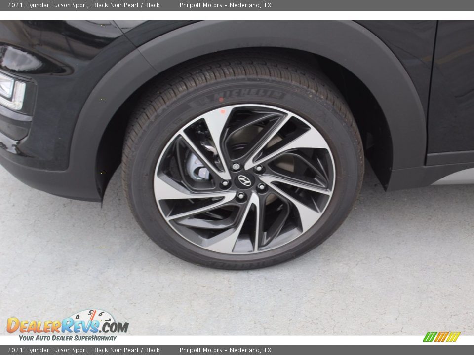 2021 Hyundai Tucson Sport Black Noir Pearl / Black Photo #5