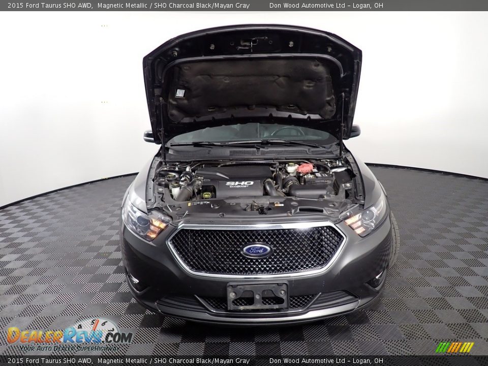 2015 Ford Taurus SHO AWD Magnetic Metallic / SHO Charcoal Black/Mayan Gray Photo #7