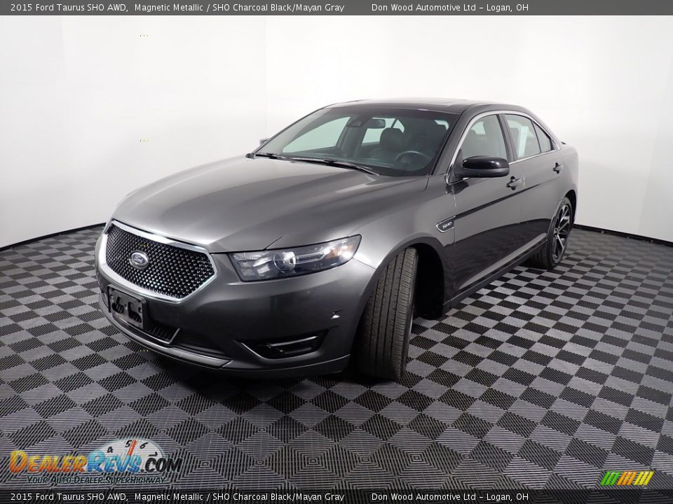 2015 Ford Taurus SHO AWD Magnetic Metallic / SHO Charcoal Black/Mayan Gray Photo #9