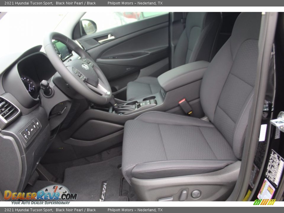 2021 Hyundai Tucson Sport Black Noir Pearl / Black Photo #10