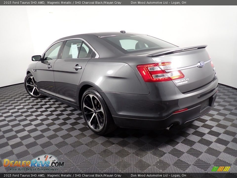 2015 Ford Taurus SHO AWD Magnetic Metallic / SHO Charcoal Black/Mayan Gray Photo #12