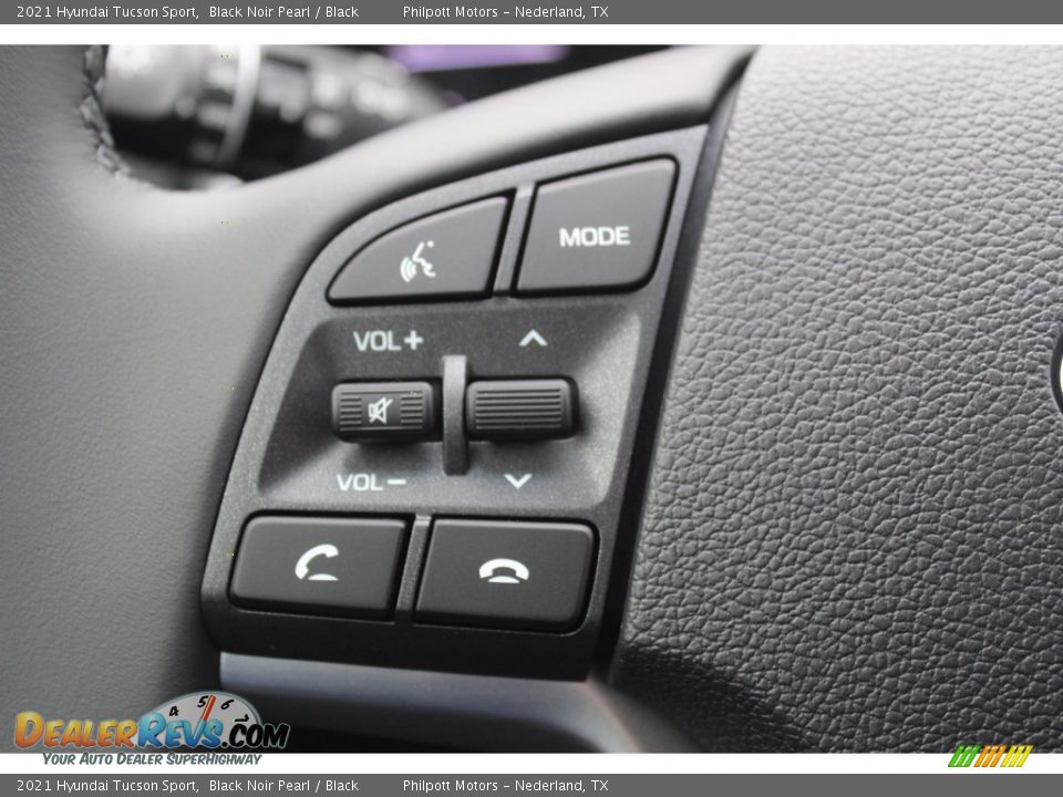 2021 Hyundai Tucson Sport Black Noir Pearl / Black Photo #11